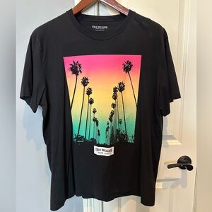 True Religion Palm Tree Graphic Tee